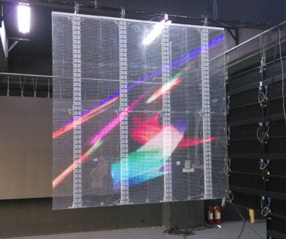 LED透明顯示屏P10什么意思？常見的型號類型